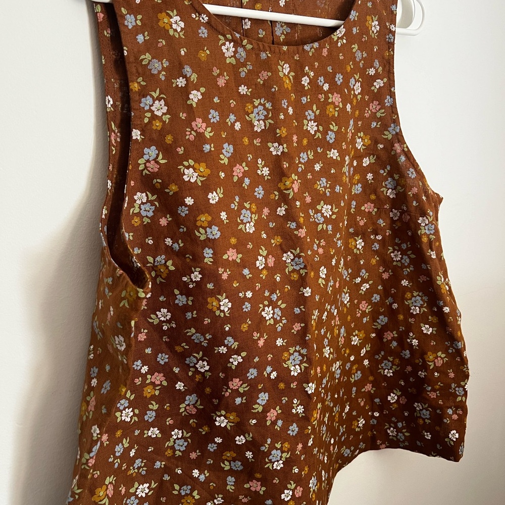 notPERFECTLINEN Bay Top Floral